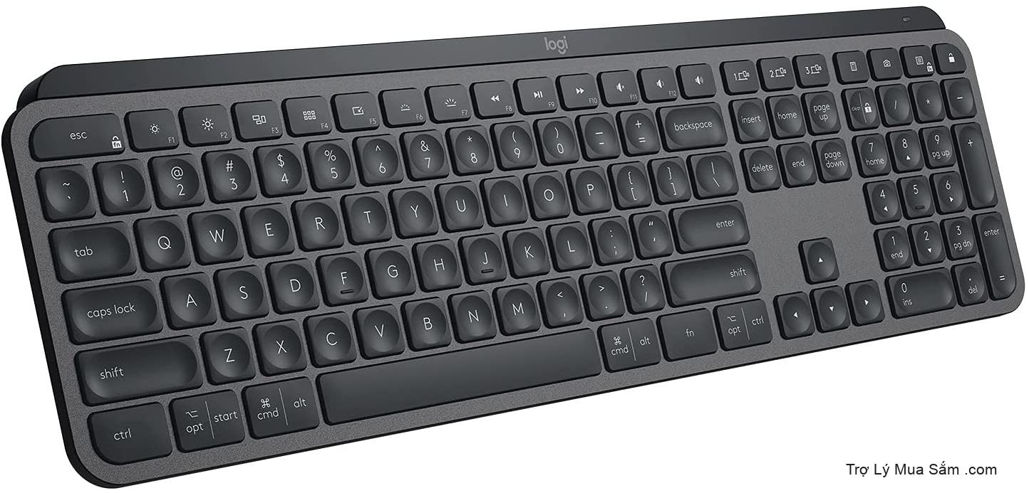 Logitech MX Keys Bàn phím nâng cao màu đen